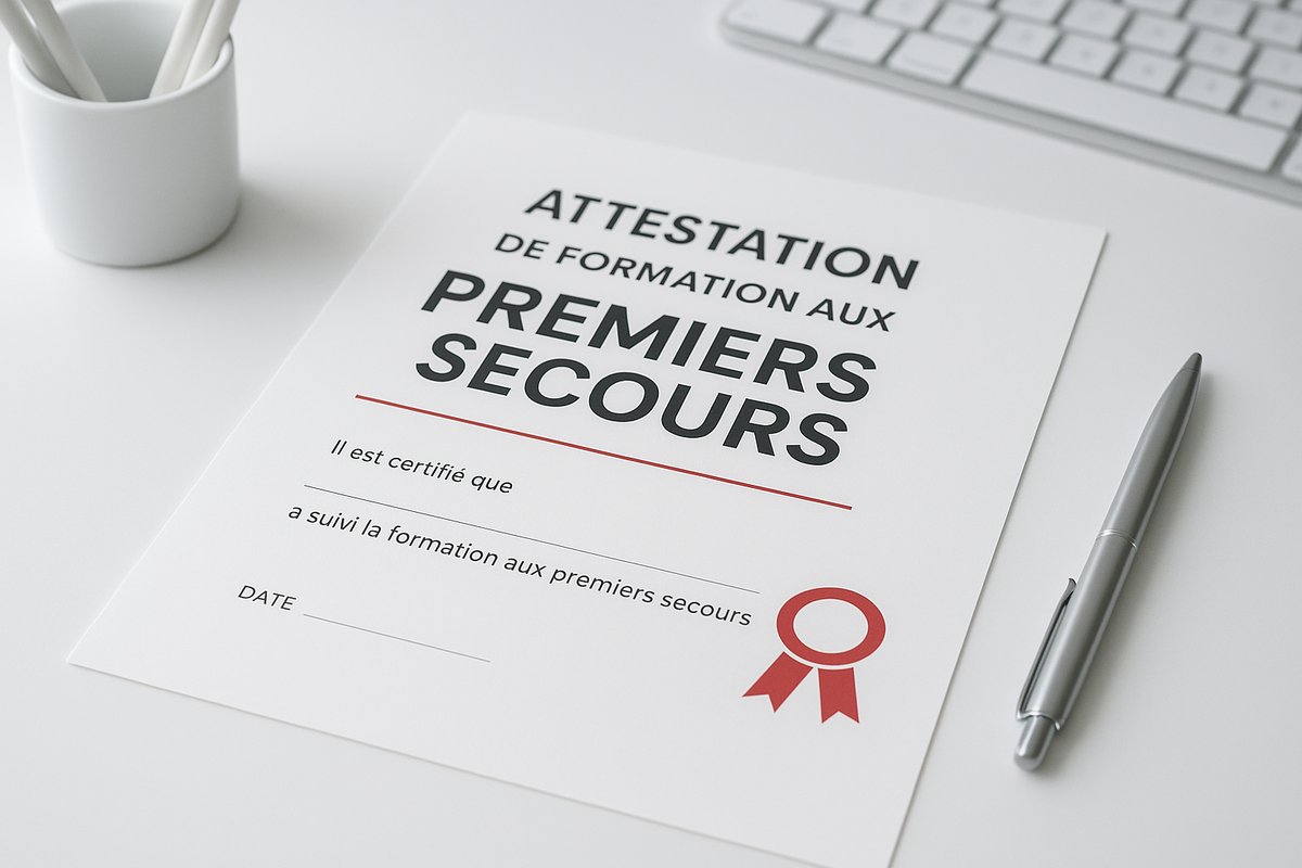 Certification INRS officielle SST FRANCE